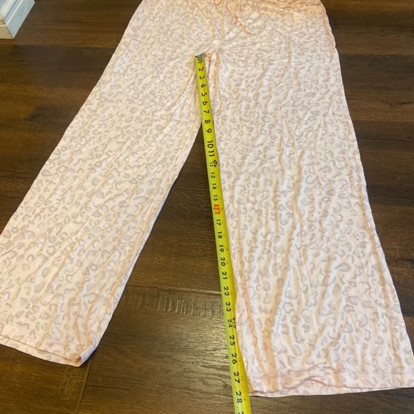 NEW Honeydew Intimates ALL AMERICAN PAJAMA SET PINK FAIRYTALE LEOPARD 2 PIECE L - Picture 14 of 15